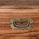 Navy in time camphor trunk late XIXth