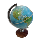 Globe terrestre années 70