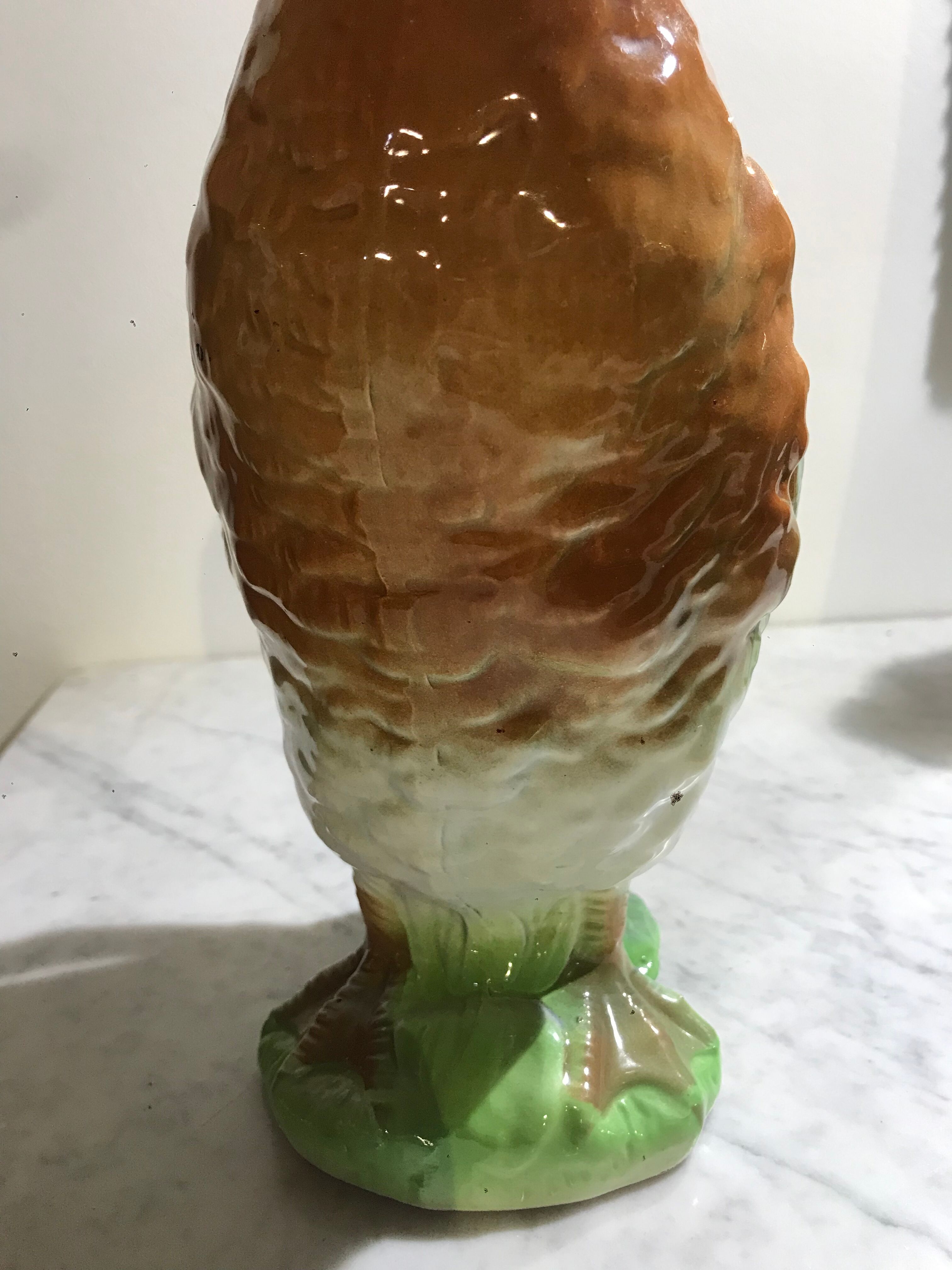 Carafe canard barbotine