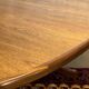 G-Plan oval teak table from the 1970s with a butterfly extension.