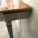 Wall console in patinated wood, early 19th century