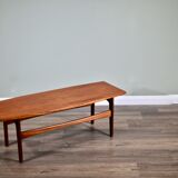 Midcentury teak coffee table