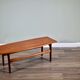 Midcentury teak coffee table