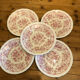 Lot 5 assiettes anglaises