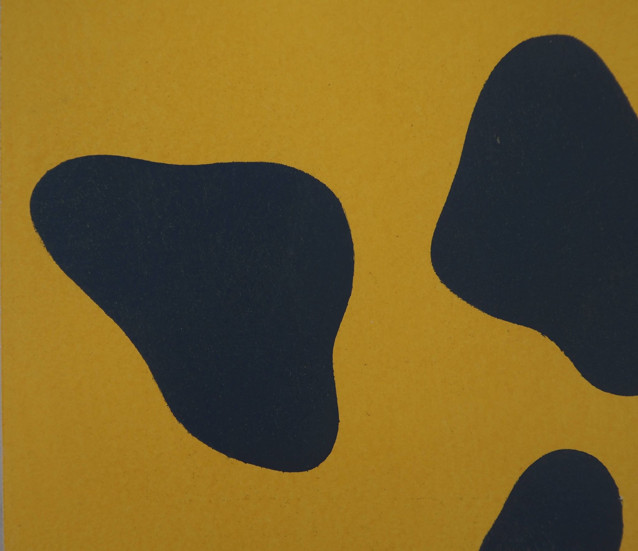 Jean arp : configuration - pochoir original