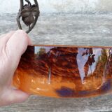 Art deco glass cut by Degué