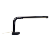 Vintage Black Tube Desk Lamp by Anders Pehrson for Atelje Lyktan, 1970s