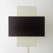 Geometric Wall Lamp By J.J.M. Hoogervorst For Anvia Nederland, The Netherlands, 1960S