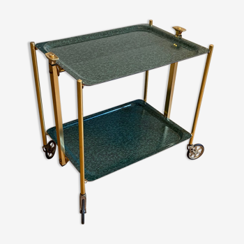 Serving rolling folding table Textable Vintage platforms