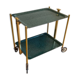 Serving rolling folding table Textable Vintage platforms