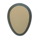 Double egg-shaped mirror, Italian design, 1960s / 1970s