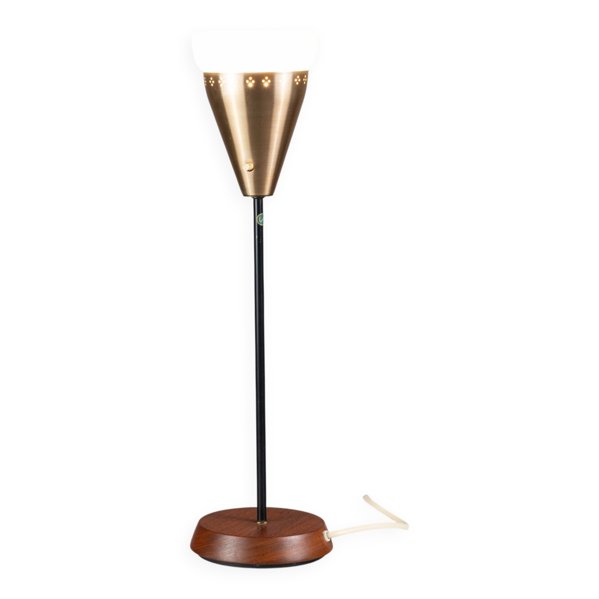 Table lamp manufactered by Nybro Armaturfabrik, Sweden, 1960s