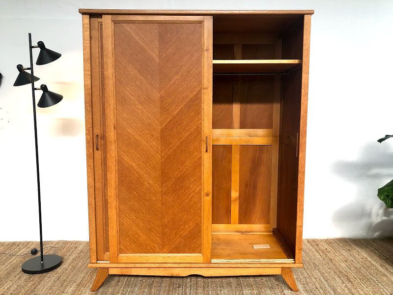 Scandinavian wardrobe 139 cm