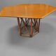 Bamboo dining table by Vivai del Sud, 1970s