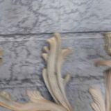 Paire d'appliques en bronze style Louis XV