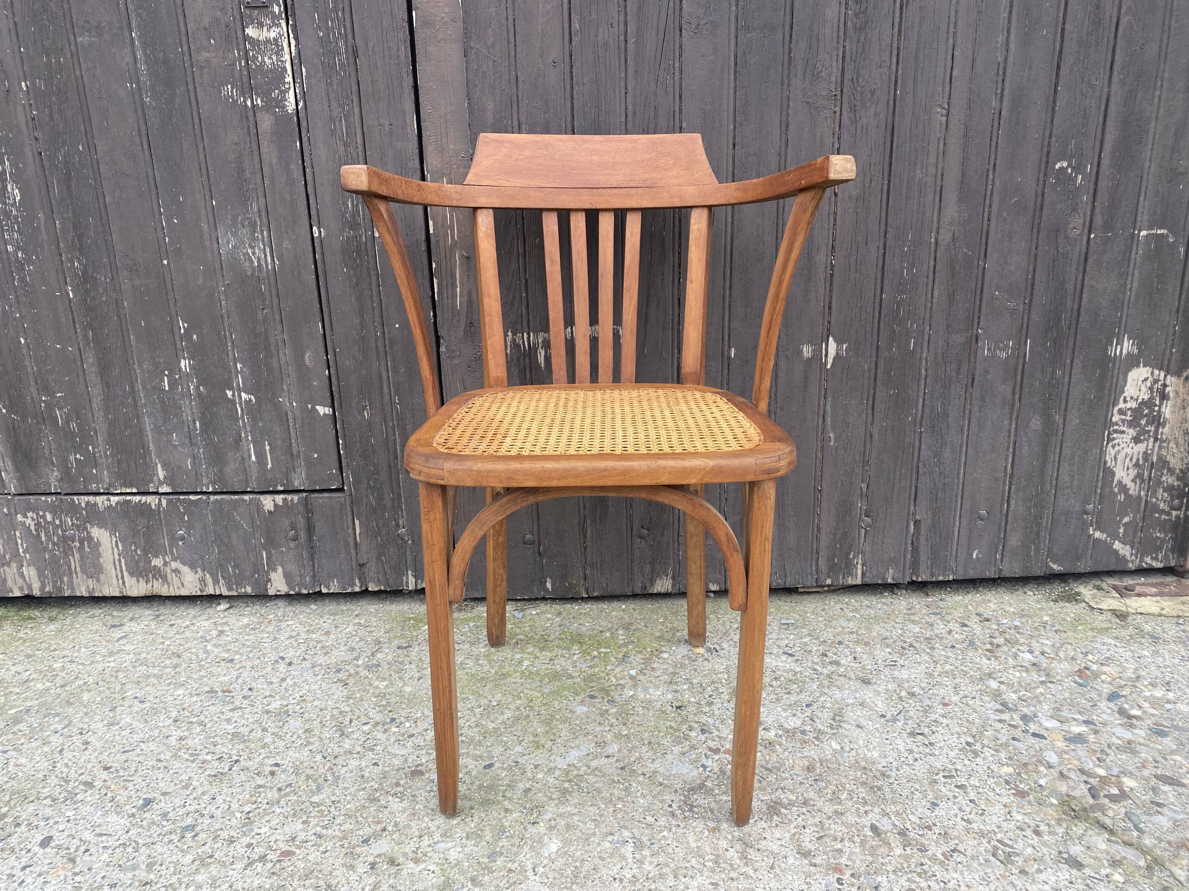 Stella canned armchair TBE