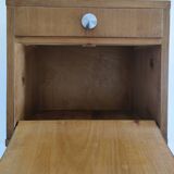 60s designer wooden bedside table