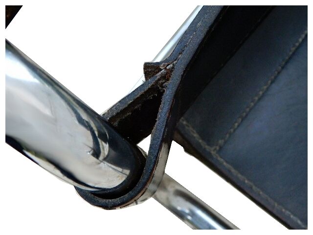 Armchair B3 Wassily by Marcel Breuer design 1960