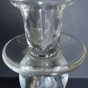 Bougeoir en cristal de Saint Louis