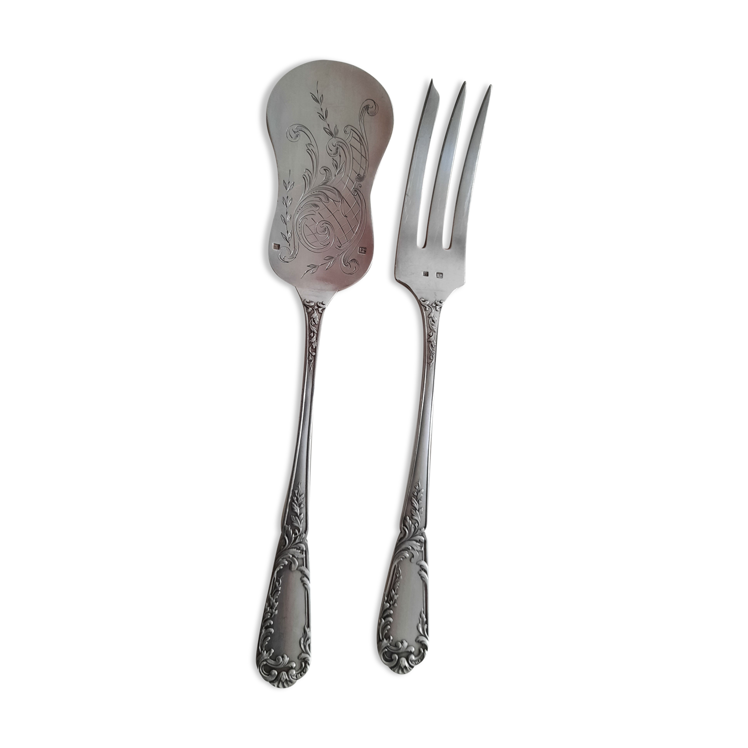 Solid silver collector's cutlery