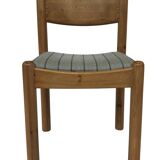 Vintage set of four Pinewood dining chairs Denmark