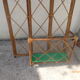 locker room wearing coat hook mirror rattan wicker 1960 1970