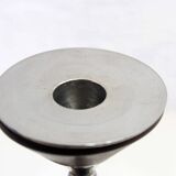 Scandinavian candle holder diabolo shape 1970