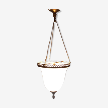 Opaline pendant light