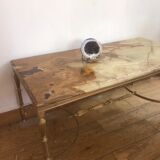 Marble onyx coffee table