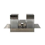 Hollywood regency Cruet-set, Manifattura Zani Italy, 1970s.