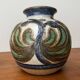 Cactus series round vases in ceramic from the mid-century modern Danish studio Søholm, 1960s, set of 2.