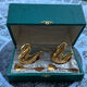 Paire de salerons Limoges