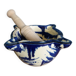 Mortier en terre cuite