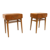 2 tables de chevet "Maj", Axel Larsson, Suède 1950
