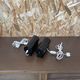 Pair of black swivel wall lamps V413 by Ikea - 1980s