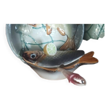 Vaisselle complète poisson cacahuète