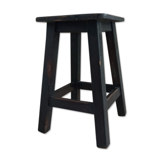 Black vintage stool