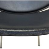 Vintage dining chairs set of four Italy 1990's Design in Black