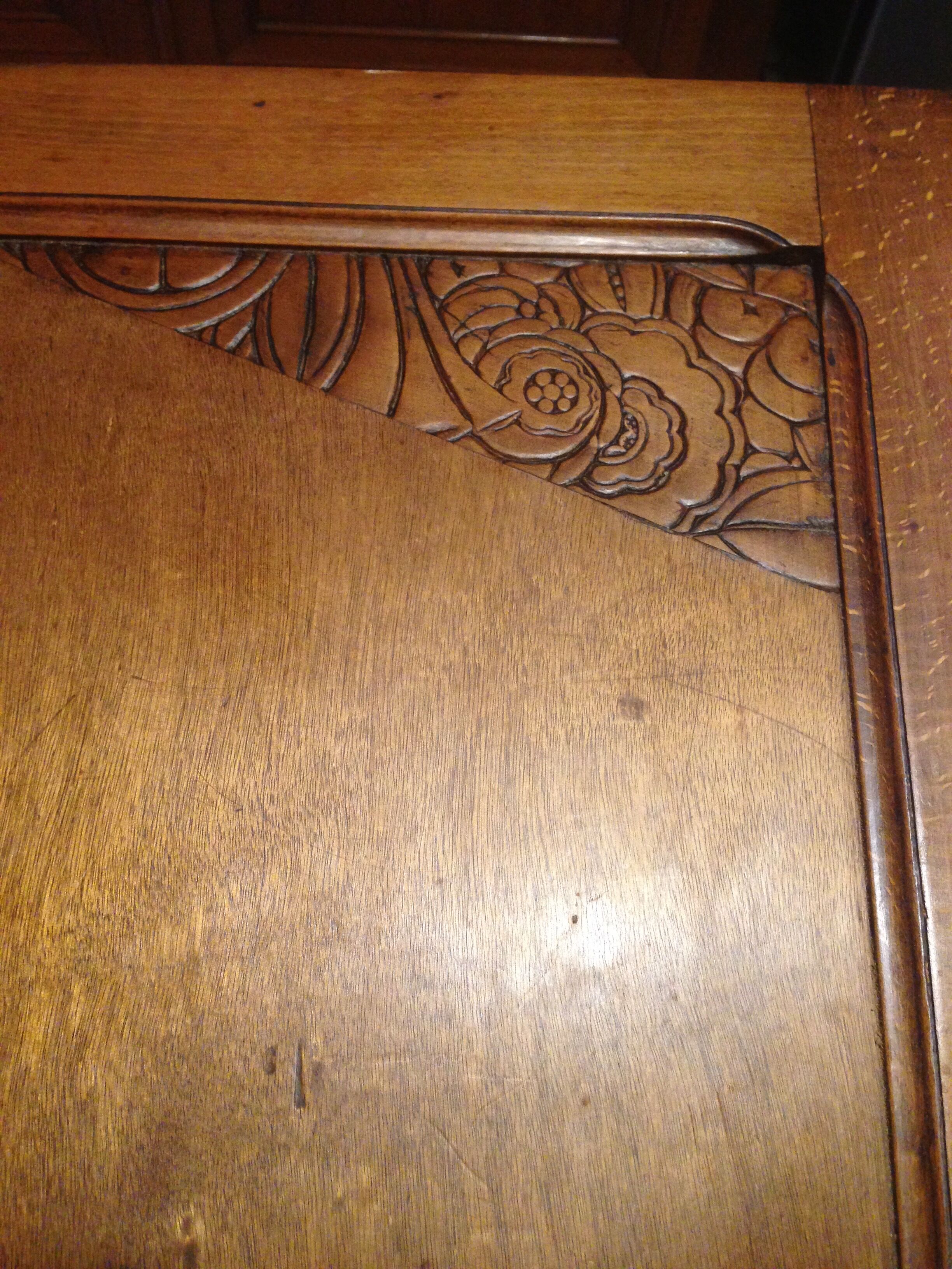 Ancient sideboard doors
