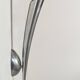 Vintage modernist wall light, chrome metal, France, 1970.