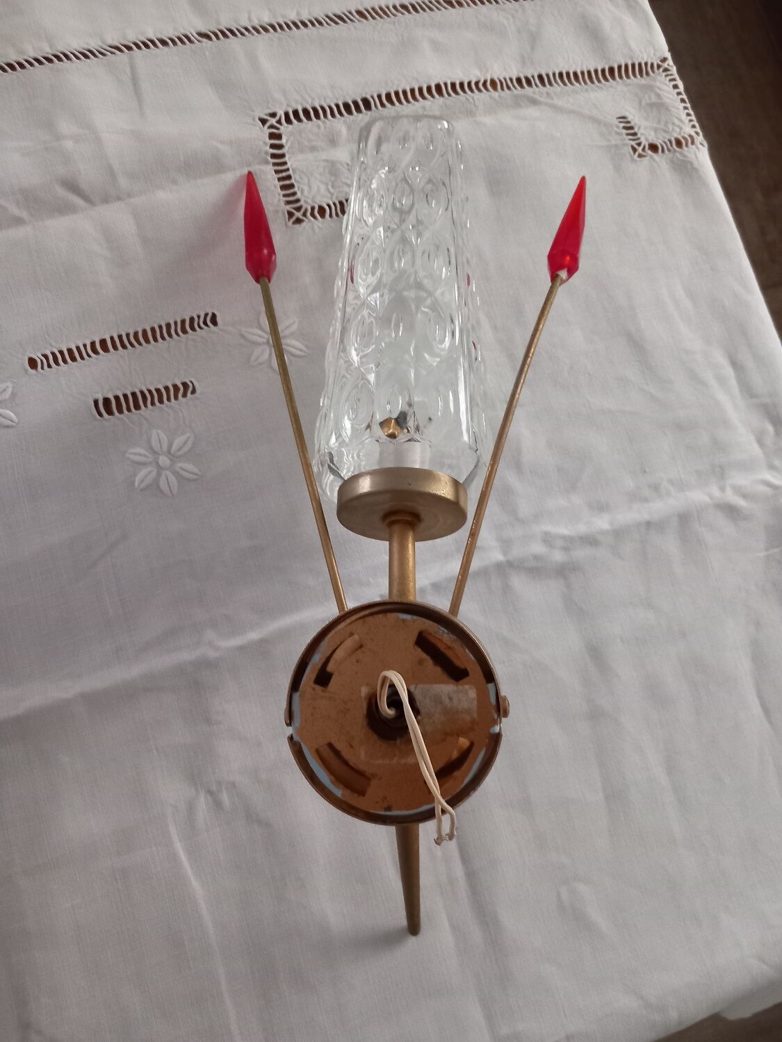 Pair wall lamps