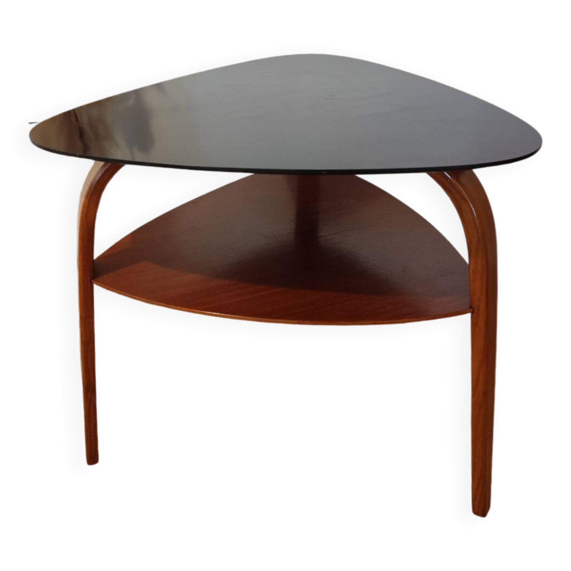 Vintage coffee table by Hugues Steiner
