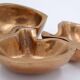 Empty Pockets in polished bronze Margrit van Nuffel 1970, set of 3