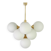 Atomic Lustre in Brass by Kaiser, Germany, 1960s