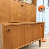 Vintage teak bookcase