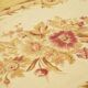 Handmade European Vintage Aubusson Kilim 264 cm x 363 cm