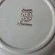 Dessert plates model Saverne by St Amand. 1950s-60s.