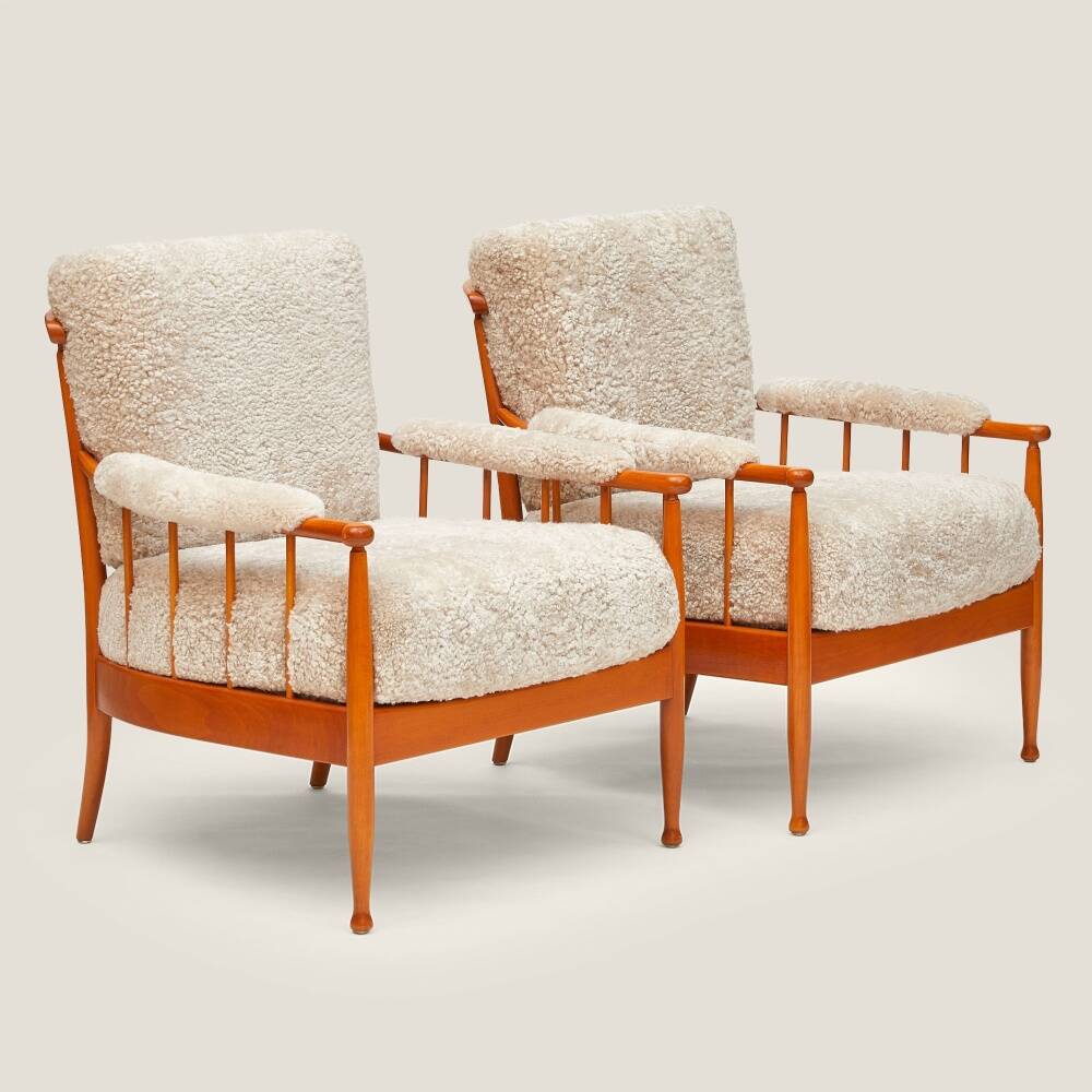 Paire de fauteuils Skrindan – Kerstin Hörlin-Holmquist