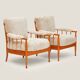 Paire de fauteuils Skrindan – Kerstin Hörlin-Holmquist
