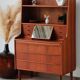 Vintage 1960s Scandinavian teak secretary | Denmark